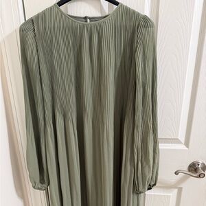 Wilfred Sage Green Long Sleeve Daydreamer Dress